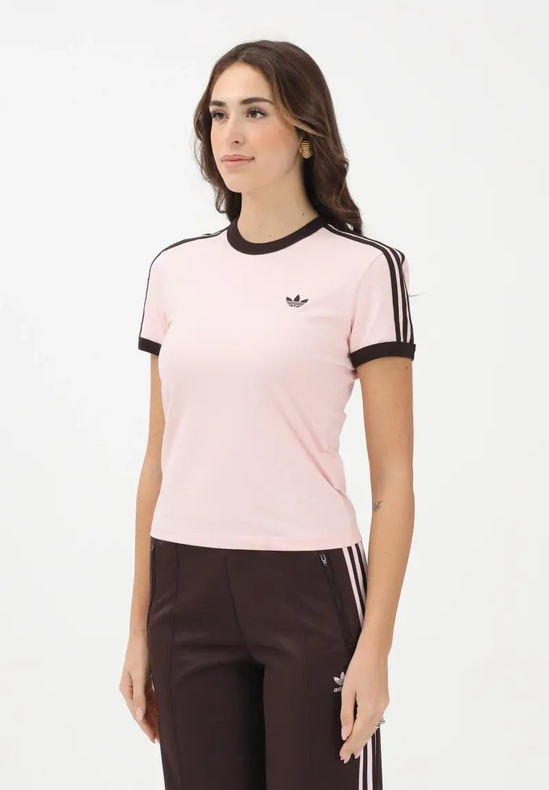 adidas Originals T-shirt Donna Marrone 3964056
