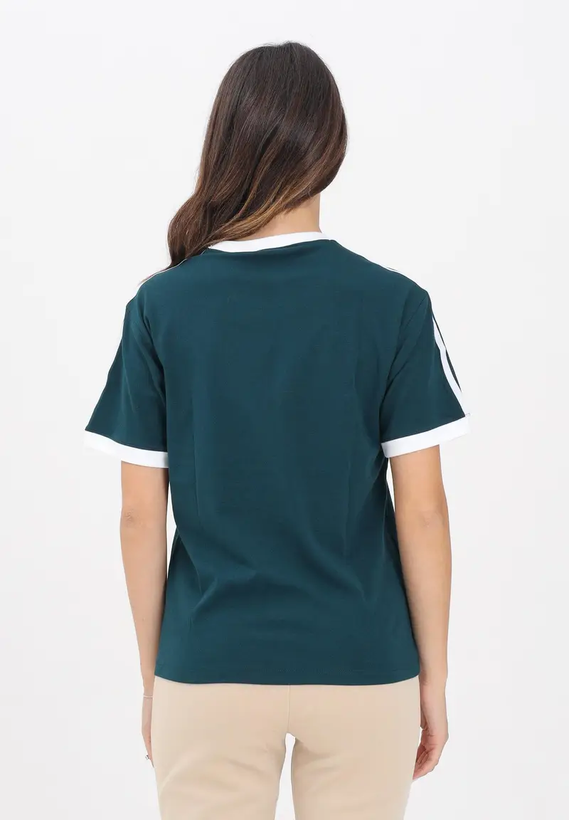 adidas Originals T-shirt Donna Verde 1069089 miniatura 2