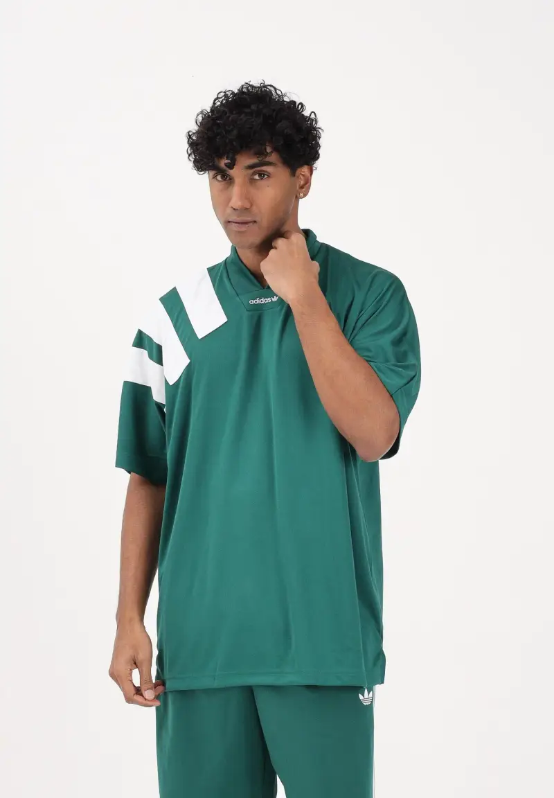 adidas Originals T-shirt Uomo Verde 4323461 miniatura 2