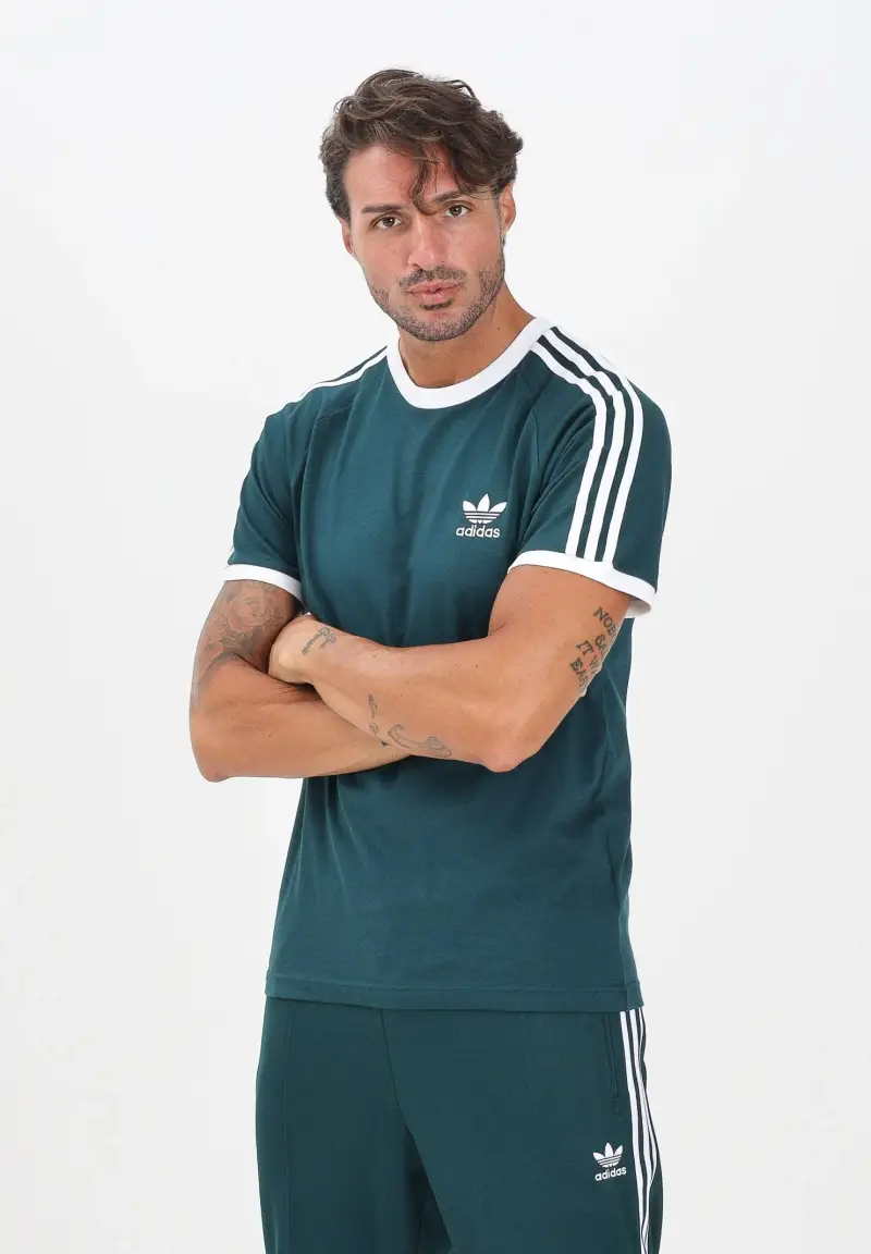 adidas Originals T-shirt Uomo Verde 2816610 miniatura 2