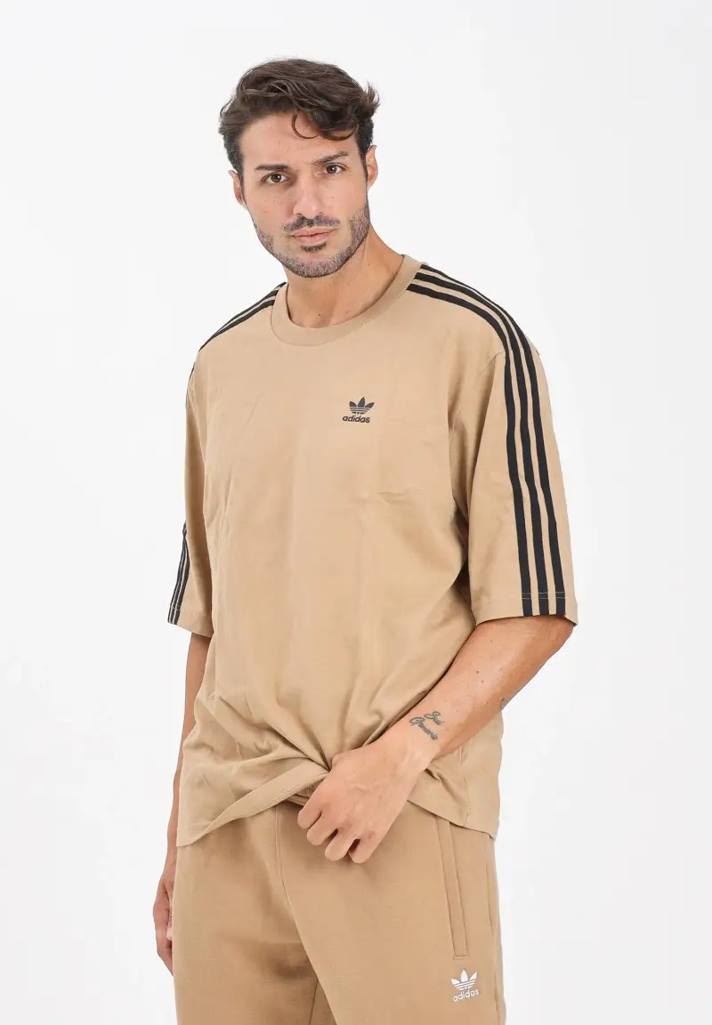 adidas Originals T-shirt Uomo Beige 2818312 miniatura 2