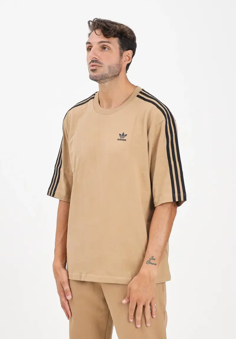 adidas Originals T-shirt Uomo Beige 2818312