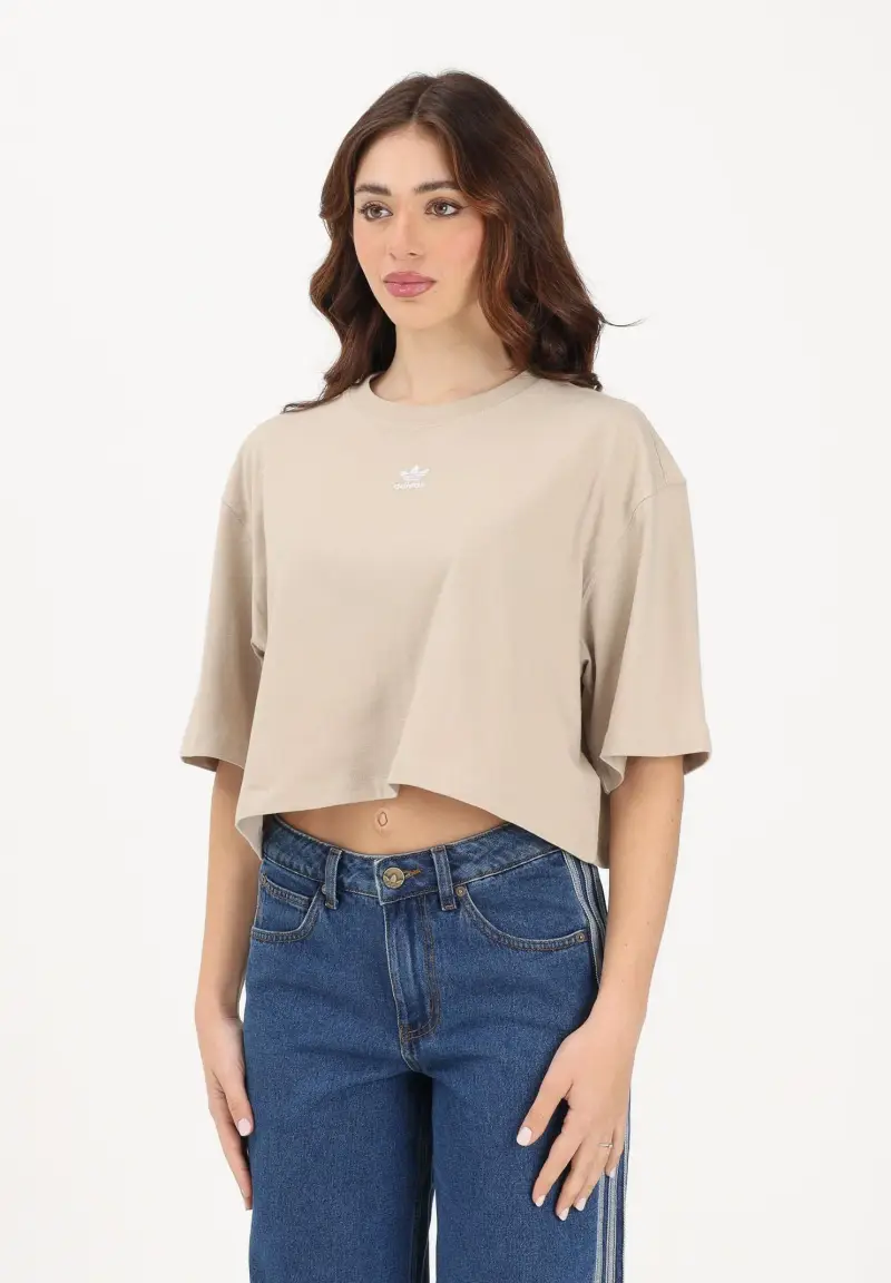 adidas Originals T-shirt Donna Beige 4246175