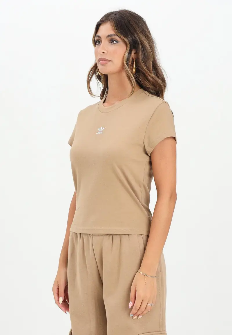 adidas Originals T-shirt Donna Beige 2187823