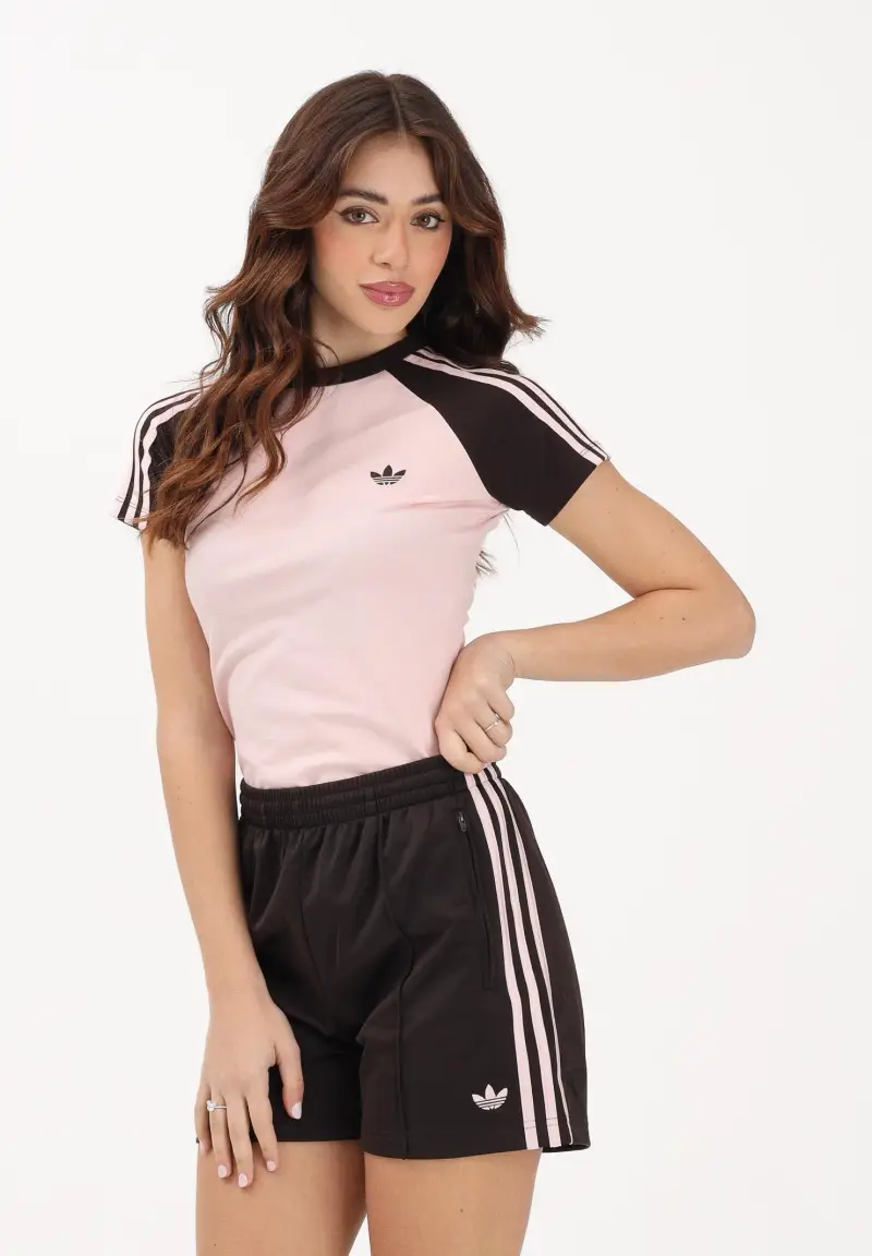 adidas Originals T-shirt Donna Marrone 4246236 miniatura 2