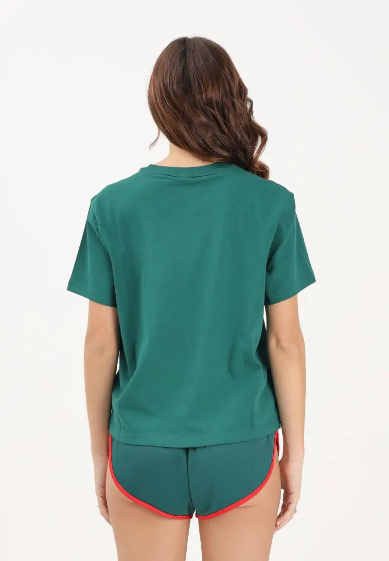 adidas Originals T-shirt Donna Verde 4246209 miniatura 3