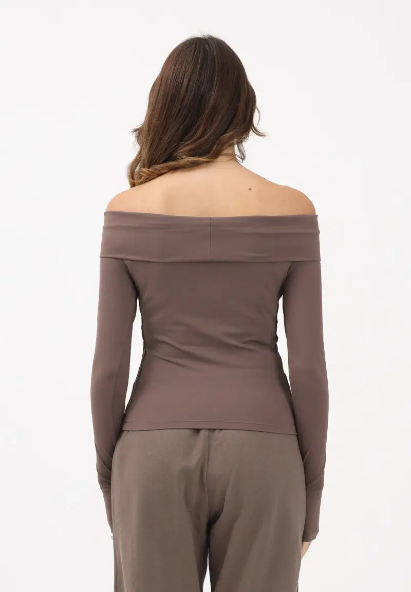 adidas Originals T-shirt Donna Marrone 3964091 miniatura 3