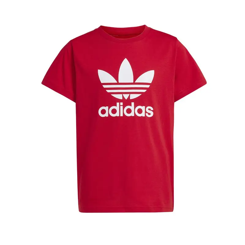 T-Shirt Adicolor Trefoil Rosso Bambino 13-14 Anni