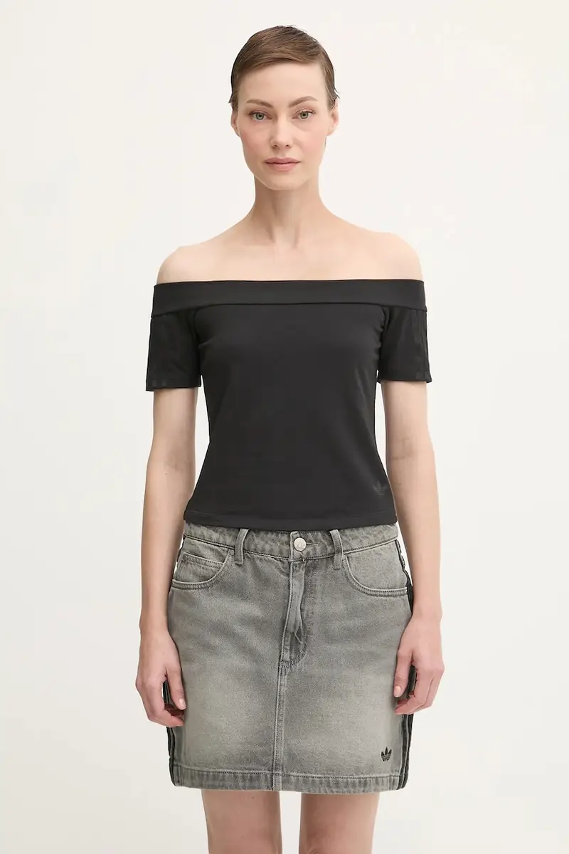 adidas Originals T-shirt Donna Nero 2257699