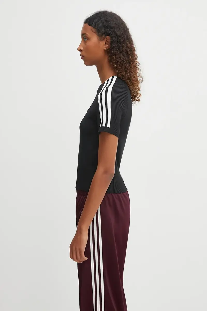 adidas Originals T-shirt Donna Nero 2809685 miniatura 2