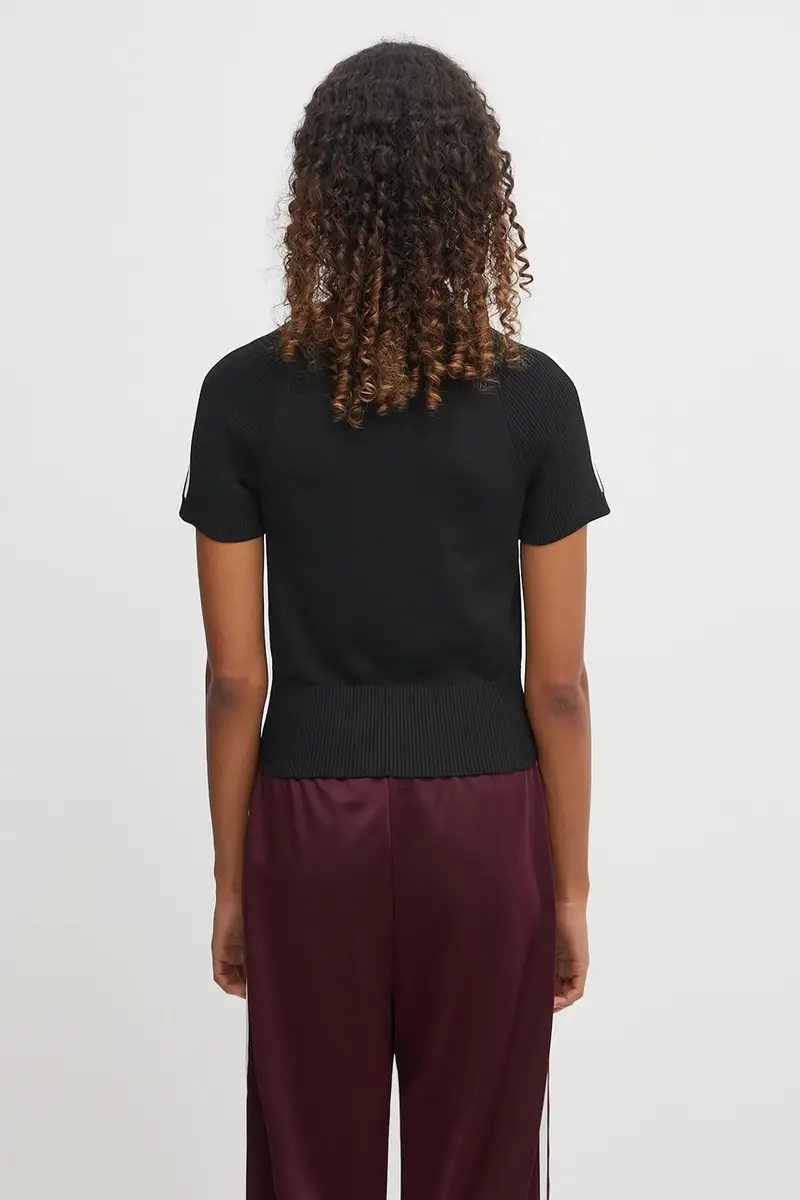 adidas Originals T-shirt Donna Nero 2809685 miniatura 3