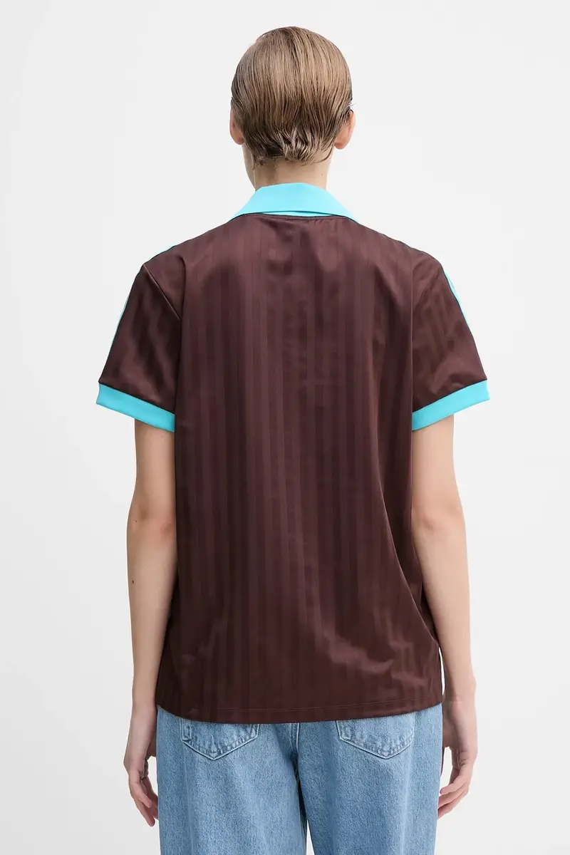 adidas Originals T-shirt Donna Marrone 3620232 miniatura 3