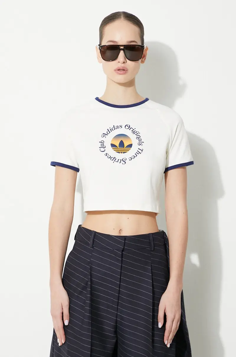 adidas Originals T-shirt Donna Beige 2241096