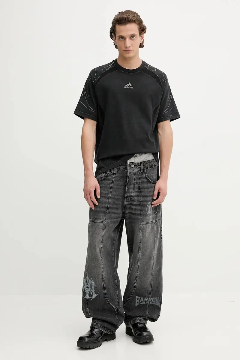 adidas Originals T-shirt Uomo Nero 3646118 miniatura 2