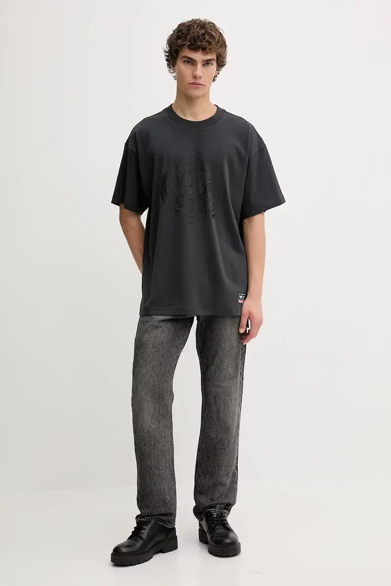 adidas Originals T-shirt Uomo Grigio 3611574 miniatura 2