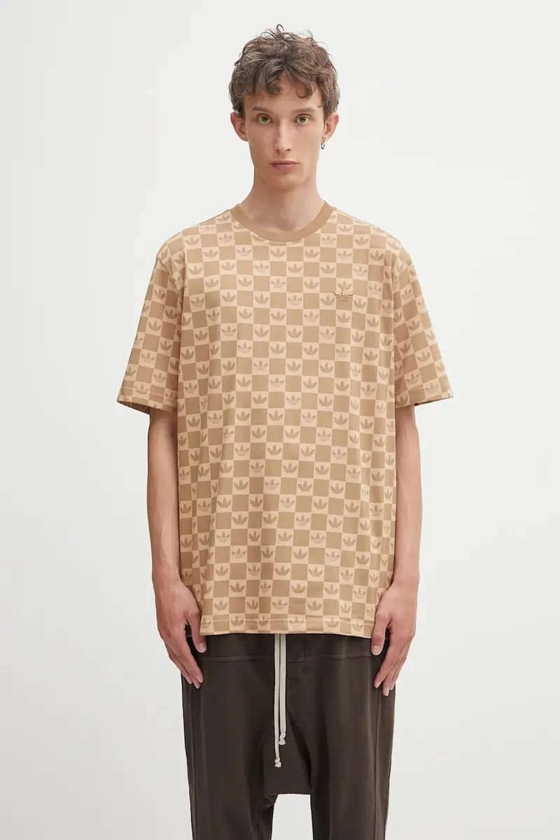 adidas Originals T-shirt Uomo Beige 2243071