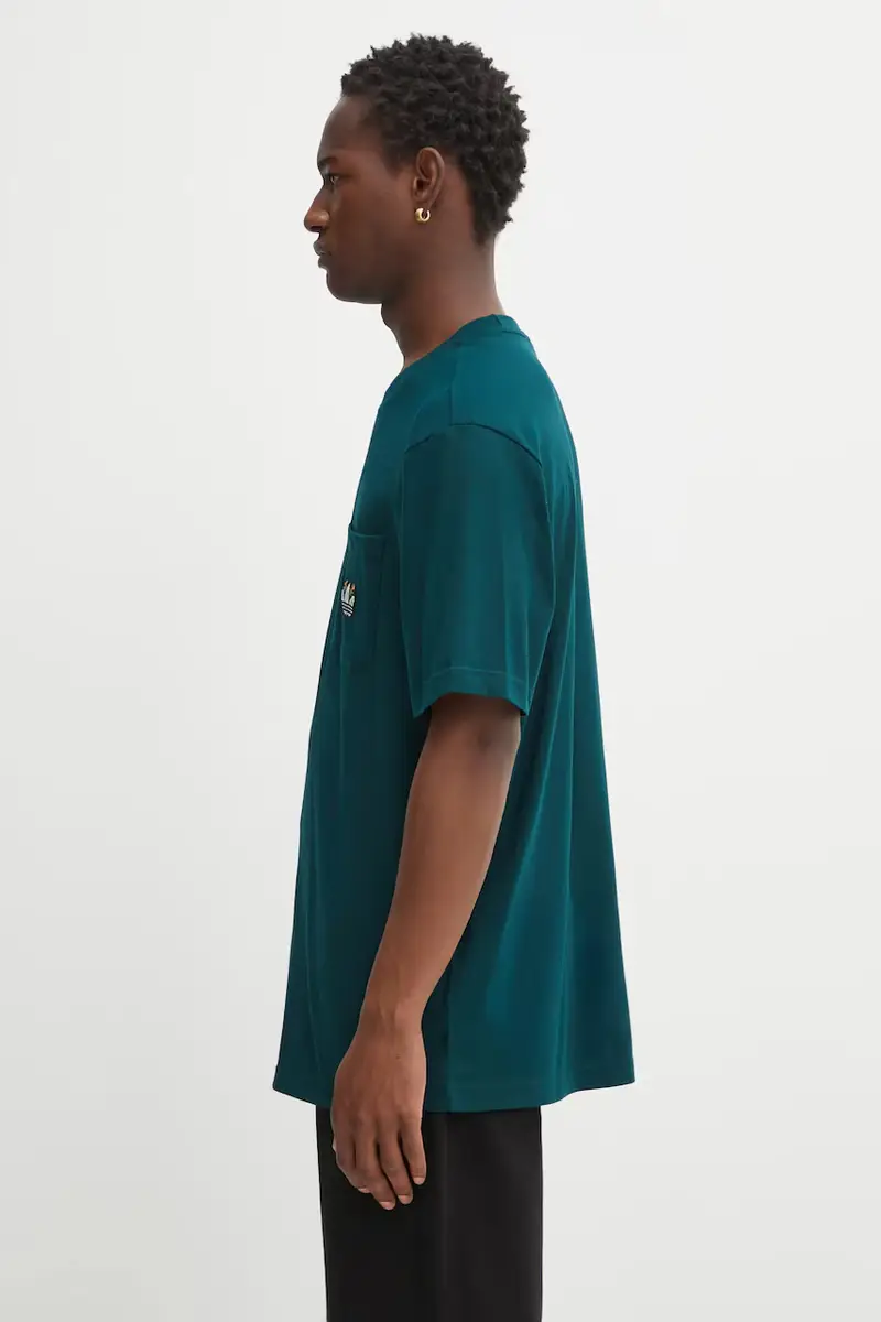 adidas Originals T-shirt Uomo Verde 2734177 miniatura 2