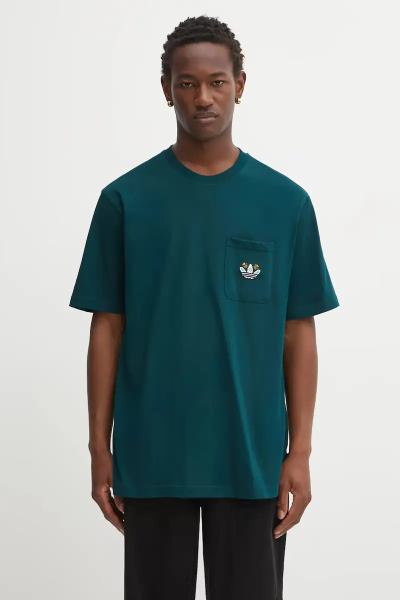 adidas Originals T-shirt Uomo Verde 2734177