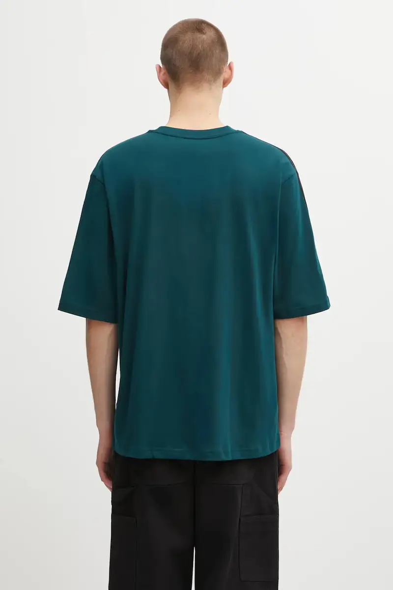 adidas Originals T-shirt Uomo Verde 2756664 miniatura 3