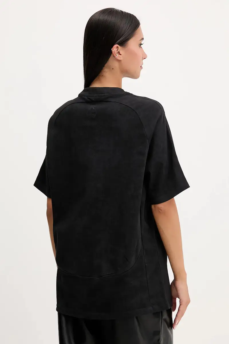 adidas Originals T-shirt Donna Nero 3646143 miniatura 3