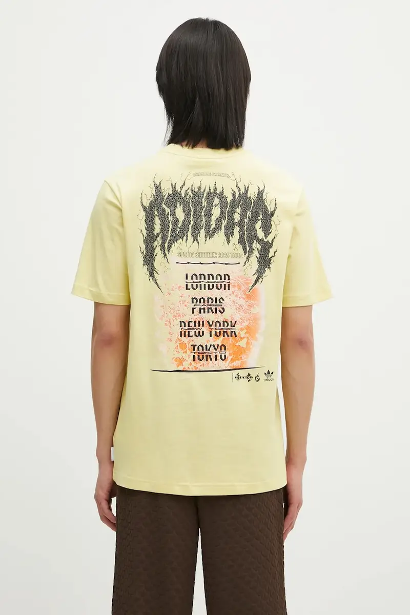 adidas Originals T-shirt Uomo Giallo 2248210