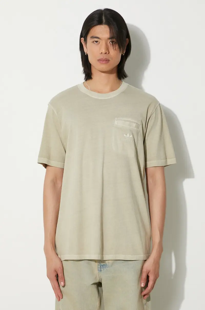 adidas Originals T-shirt Uomo Beige 2241132