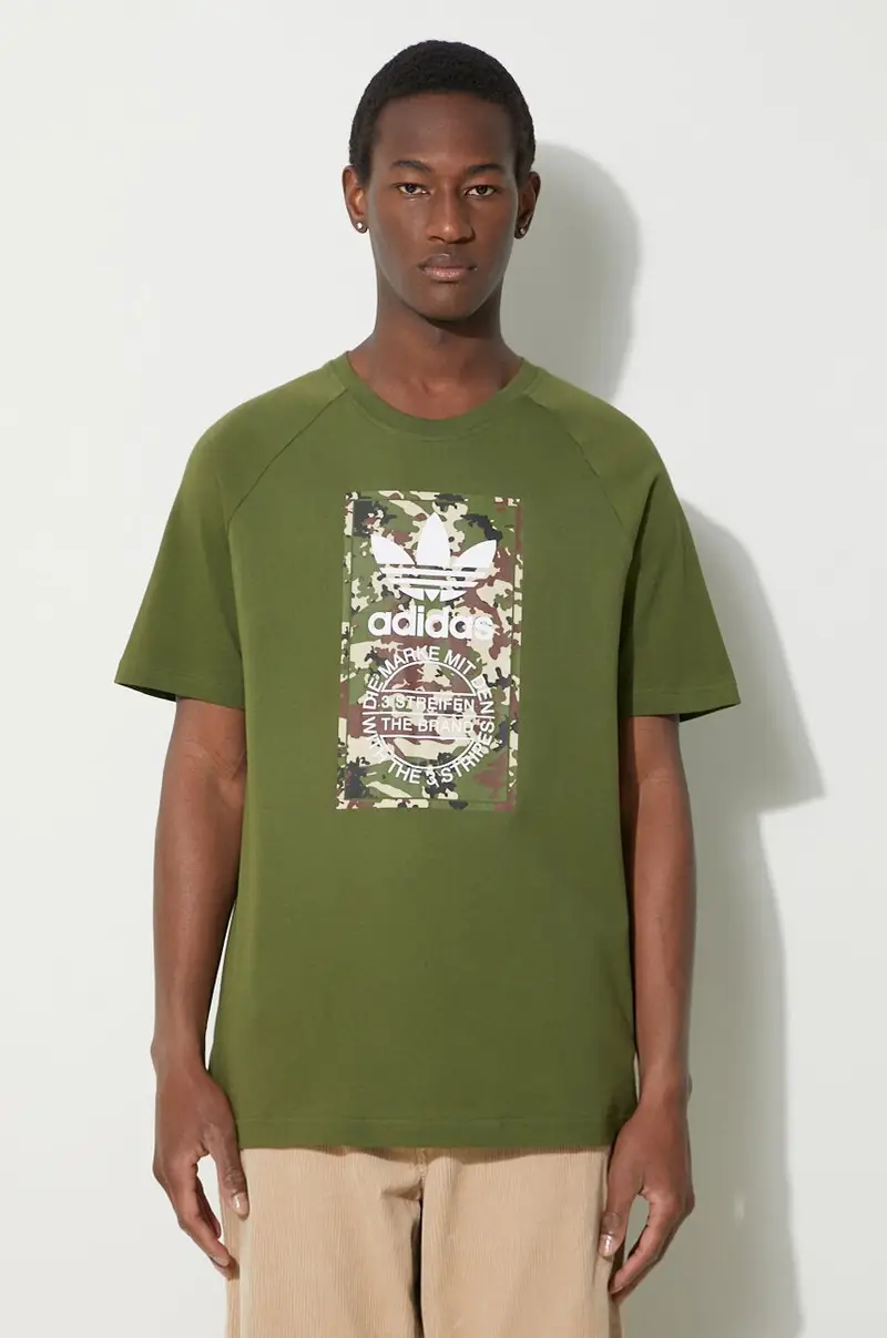 adidas Originals T-shirt Uomo Verde 2260307