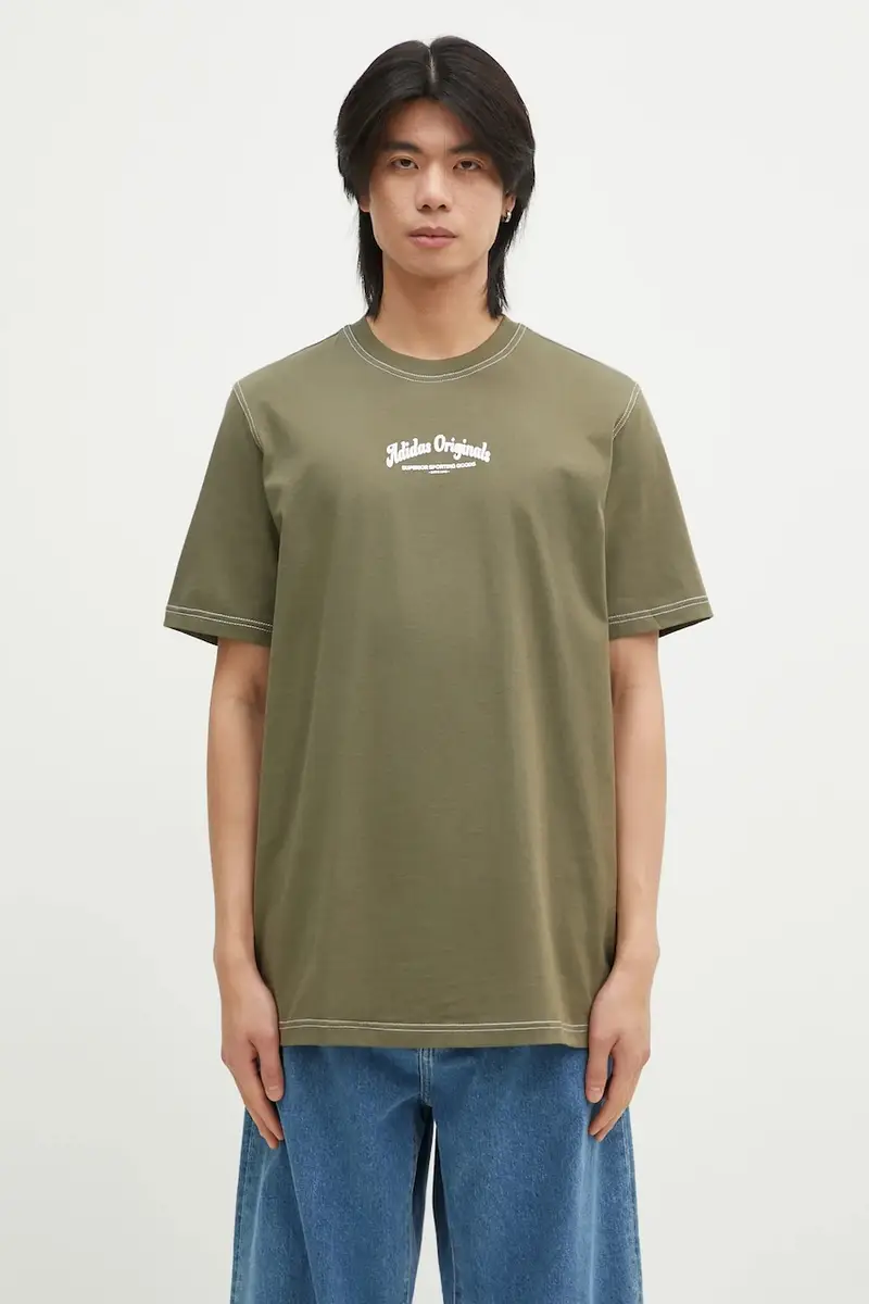 adidas Originals T-shirt Uomo Verde 2261025