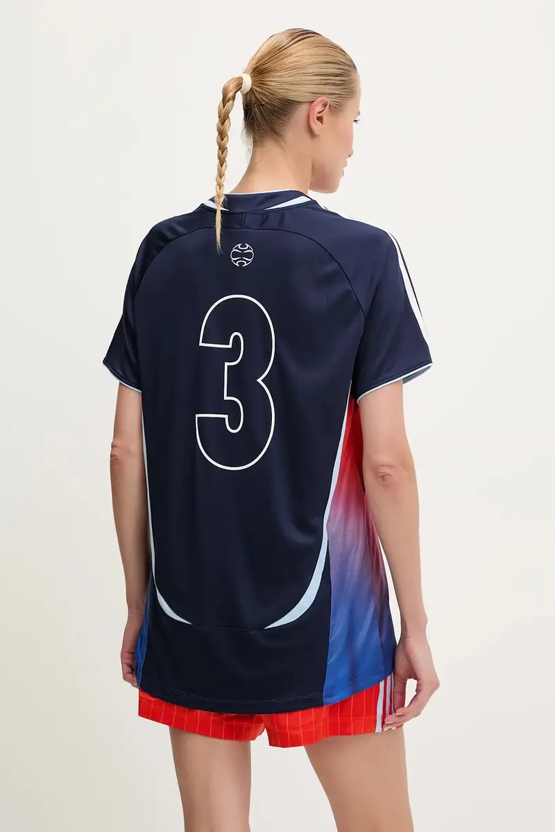 adidas Originals T-shirt Donna Rosso 3667085 miniatura 3