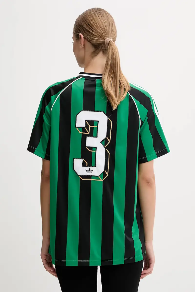 adidas Originals T-shirt Donna Verde 3669041 miniatura 3