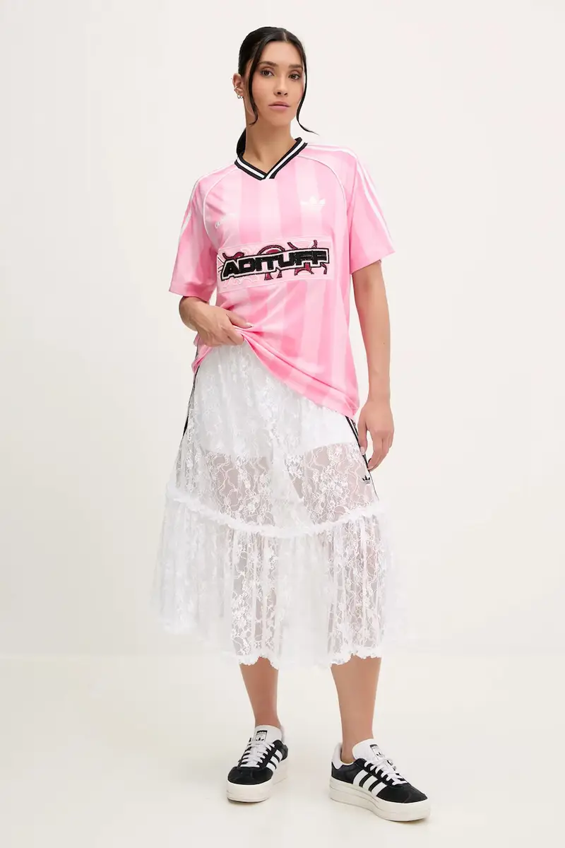 adidas Originals T-shirt Rosa 3991978 miniatura 2