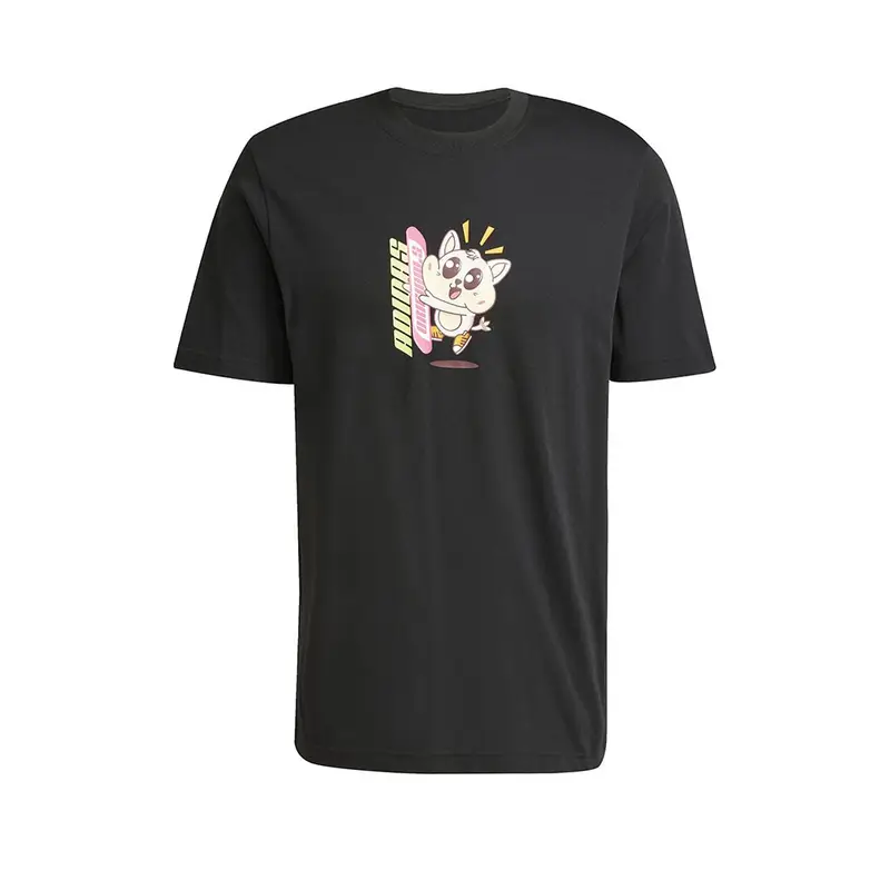 T-Shirt Kawaii Nero Uomo M