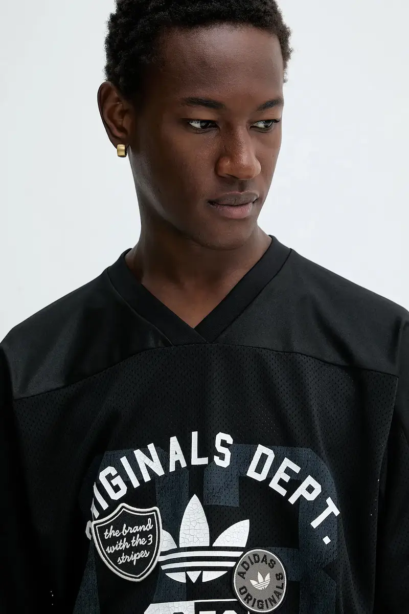 adidas Originals T-shirt Uomo Nero 3639672 miniatura 4