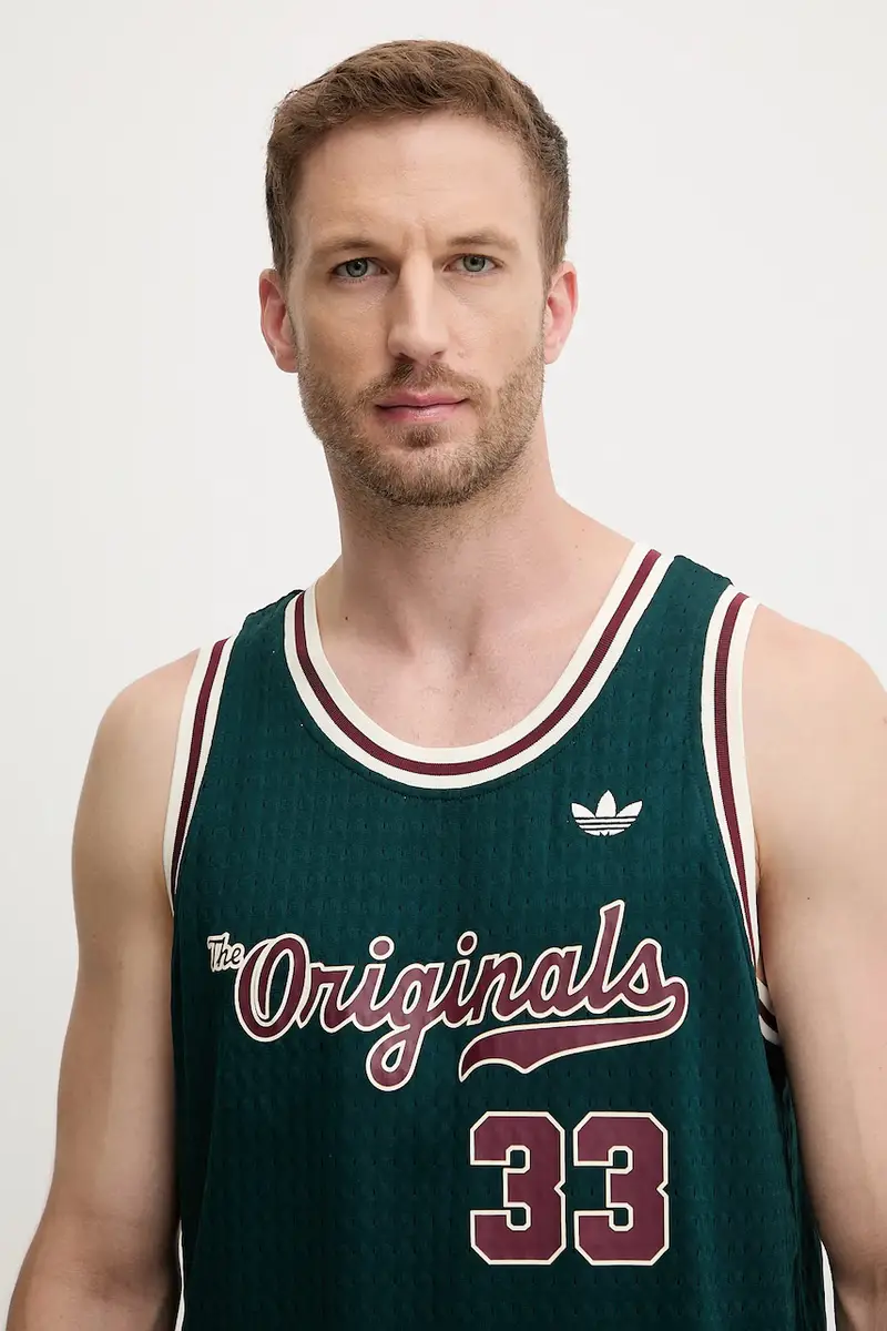 t-shirt OG Jersey colore verde JM9954 miniatura 4