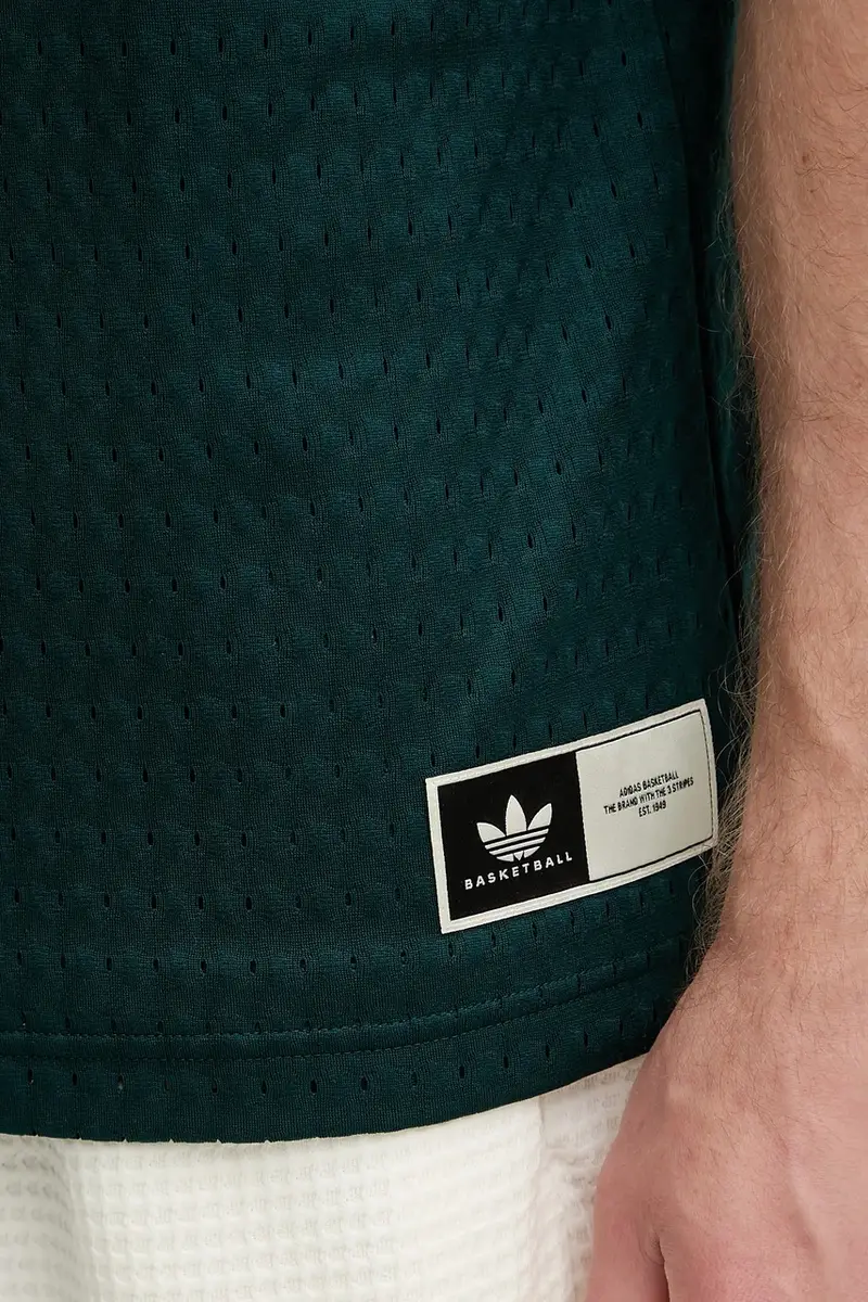 t-shirt OG Jersey colore verde JM9954 miniatura 5