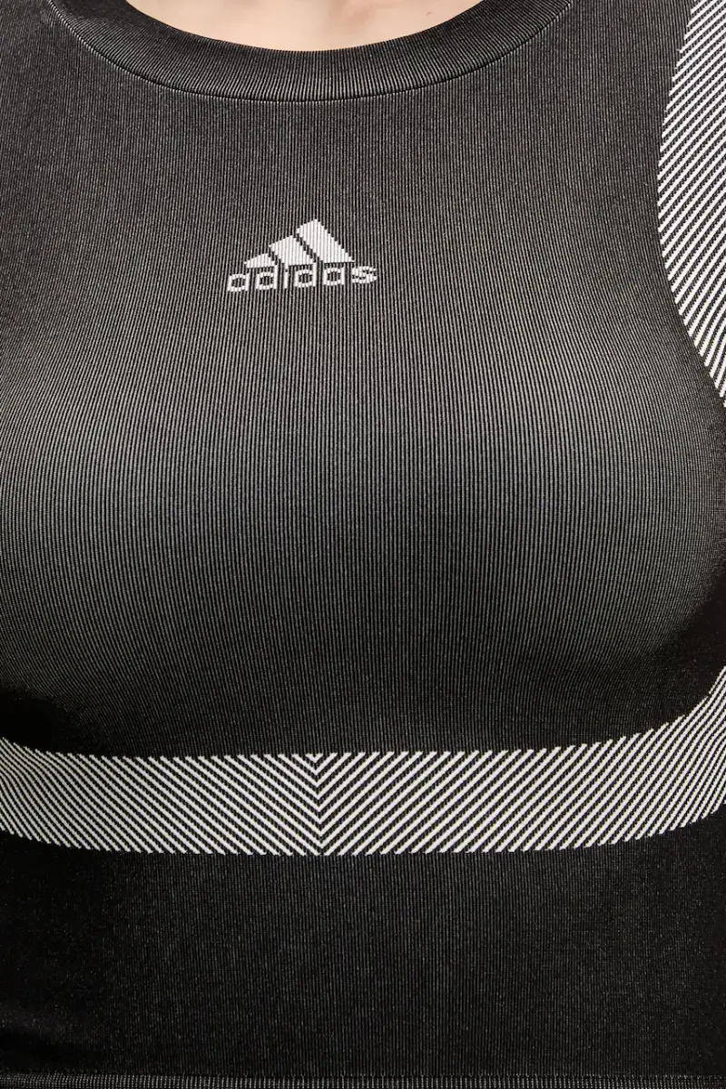 adidas Originals T-shirt Donna Nero 3643046 miniatura 5