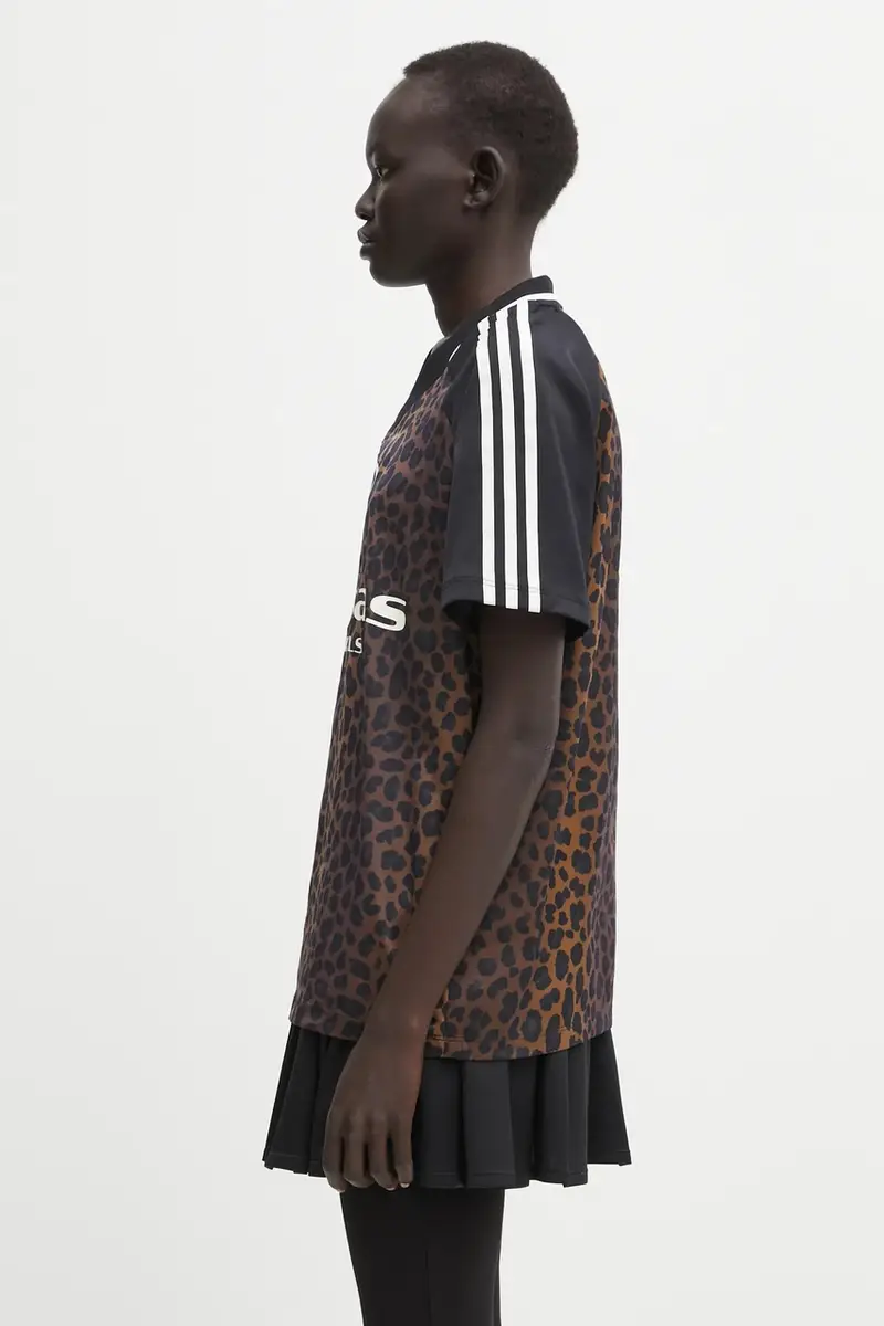 adidas Originals T-shirt Donna Marrone 3830480 miniatura 2