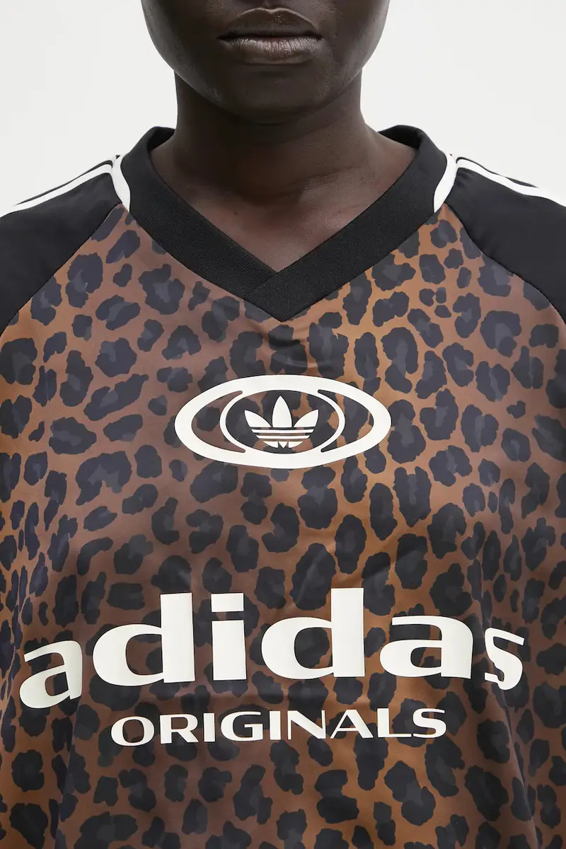 adidas Originals T-shirt Donna Marrone 3830480 miniatura 4