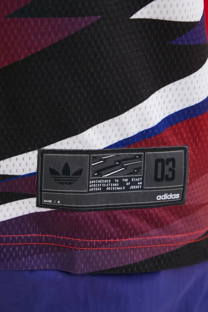 adidas Originals T-shirt Uomo Rosso 3158389 miniatura 5