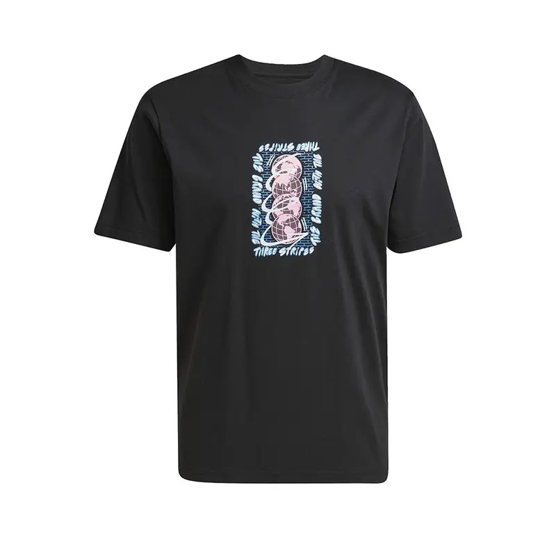 T-Shirt Trefoil Series Nero Uomo S