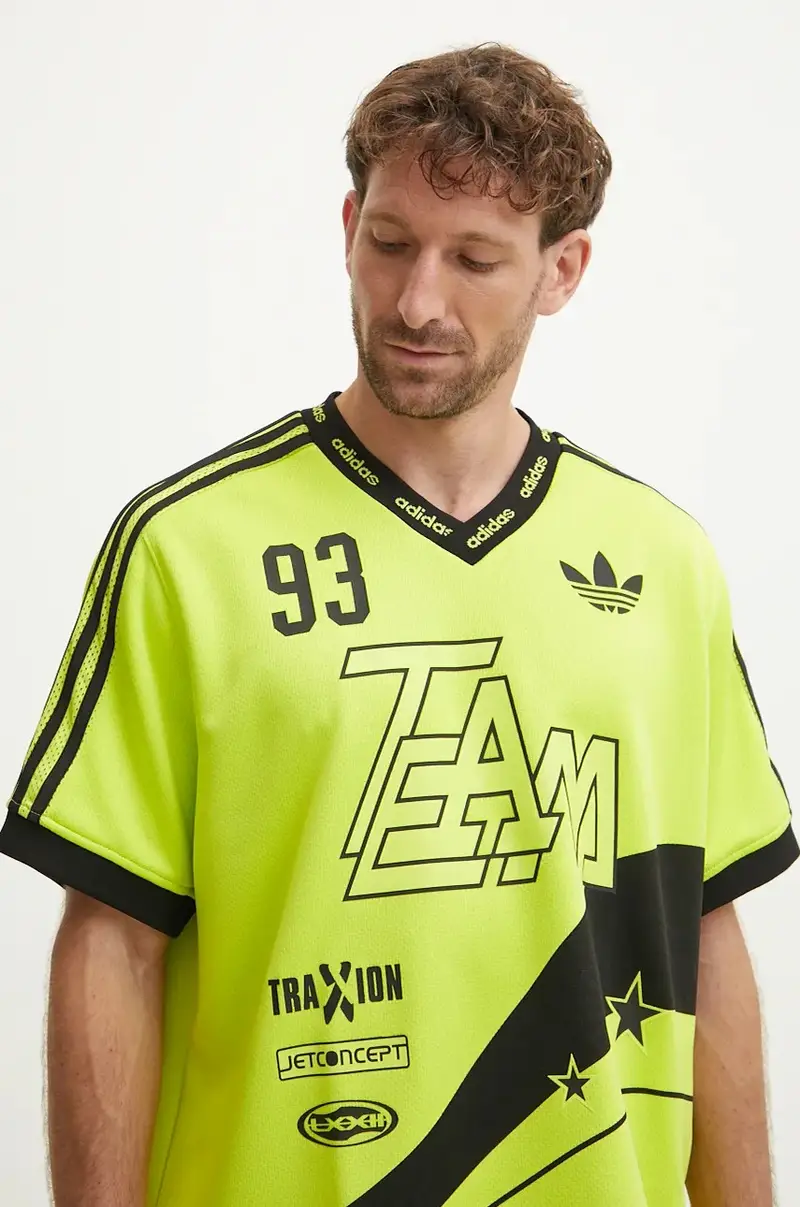 adidas Originals T-shirt Uomo Verde 3158860 miniatura 4