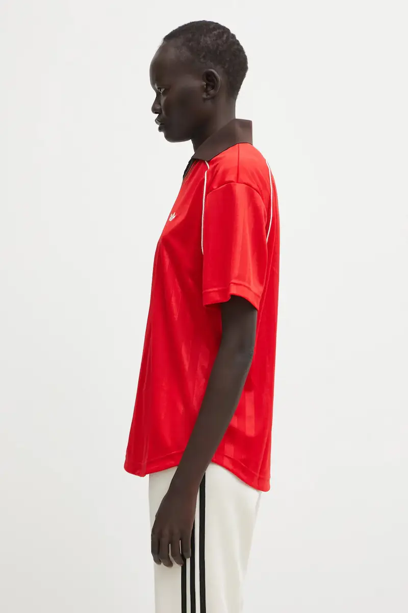 adidas Originals T-shirt Donna Rosso 3779062 miniatura 2