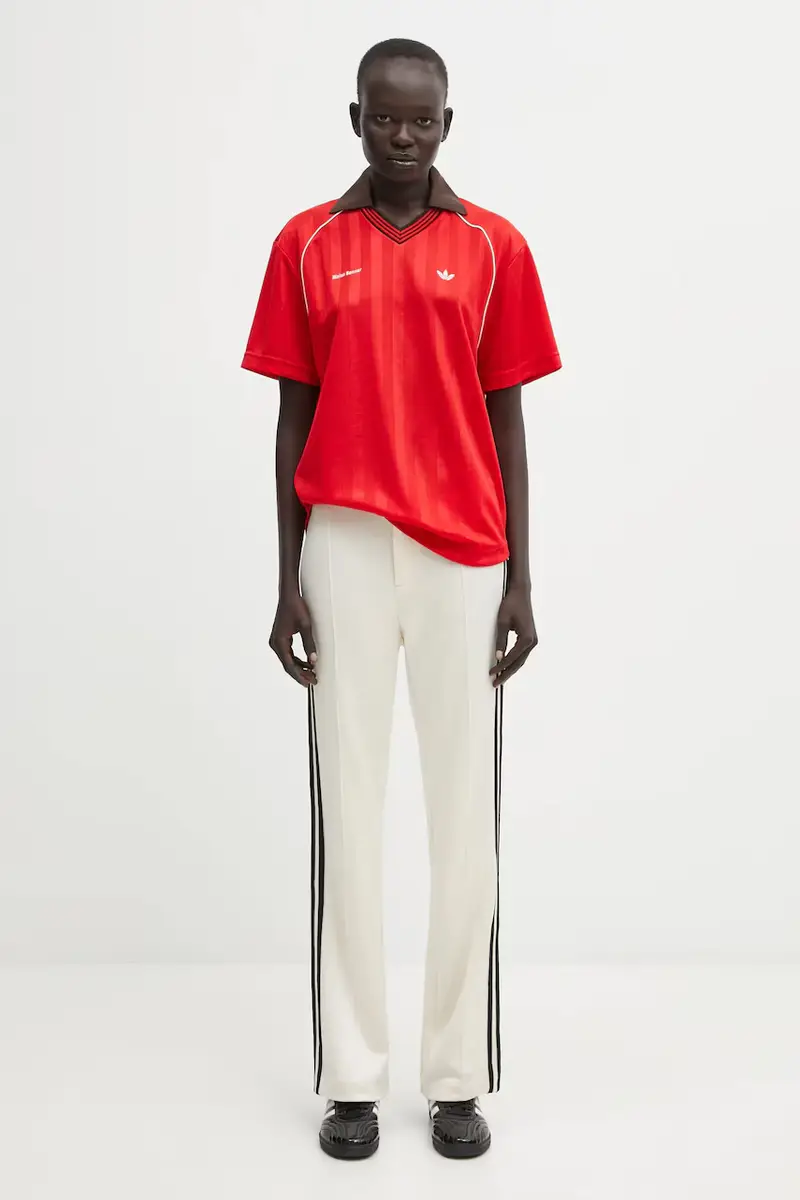 adidas Originals T-shirt Donna Rosso 3779062 miniatura 5