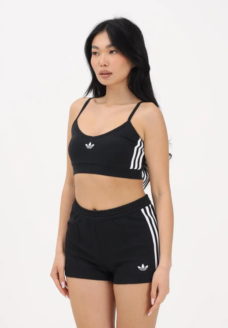 Top 3 STRIPES nero da donna