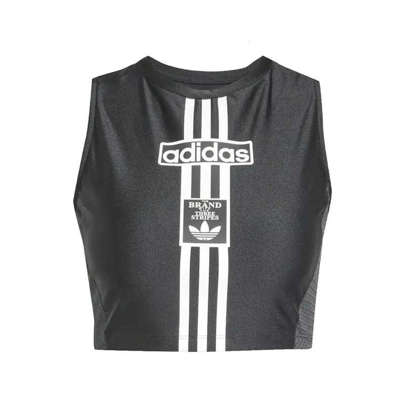 Top Adibreak Nero Donna M