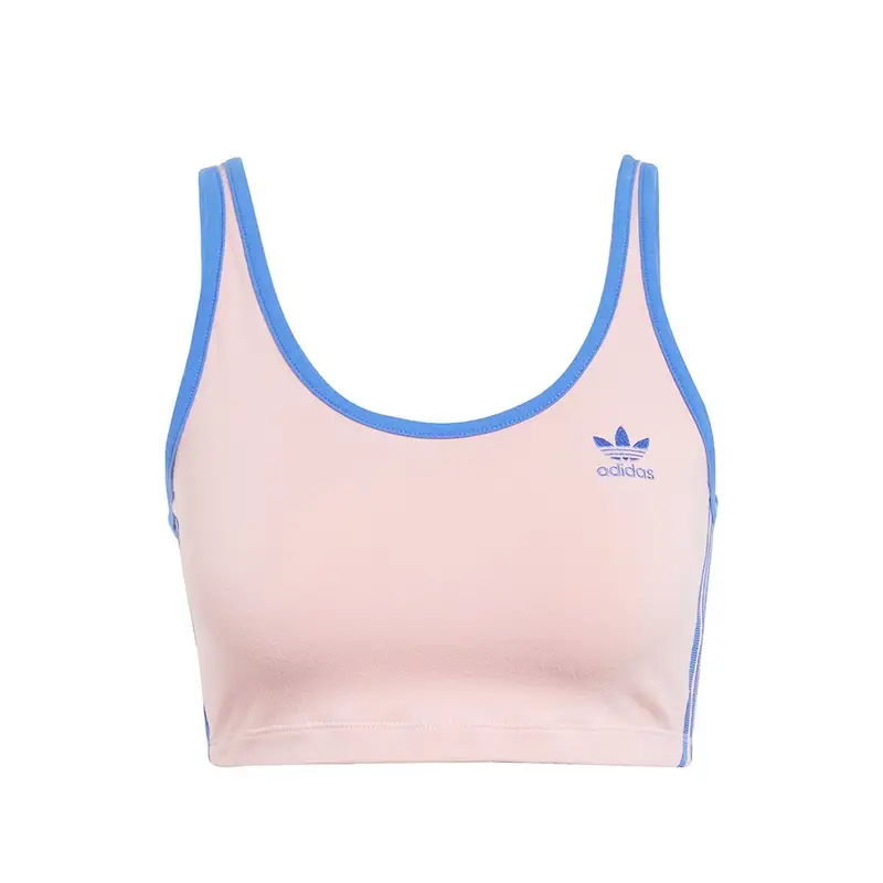 Top Adicolor 3-Stripes Rosa Donna M