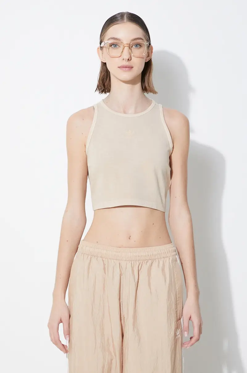 adidas Originals Top Donna Beige 2241093
