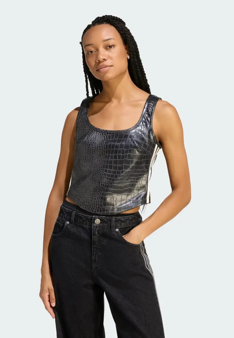 adidas Originals Top Nero 4161092 miniatura 3