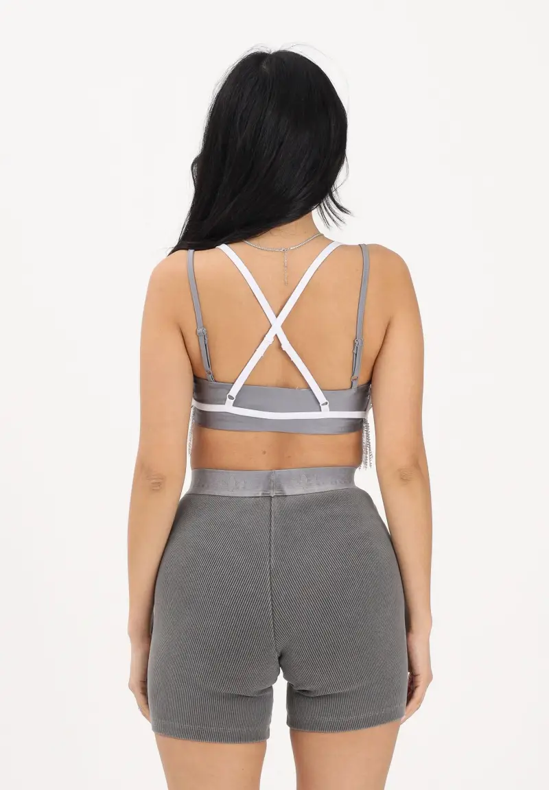 adidas Originals Top Donna Grigio 4346305 miniatura 3