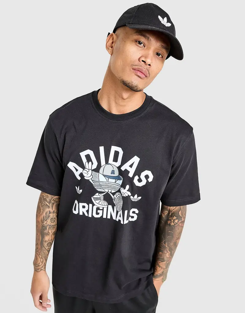 adidas Originals T-shirt Nero 3987729